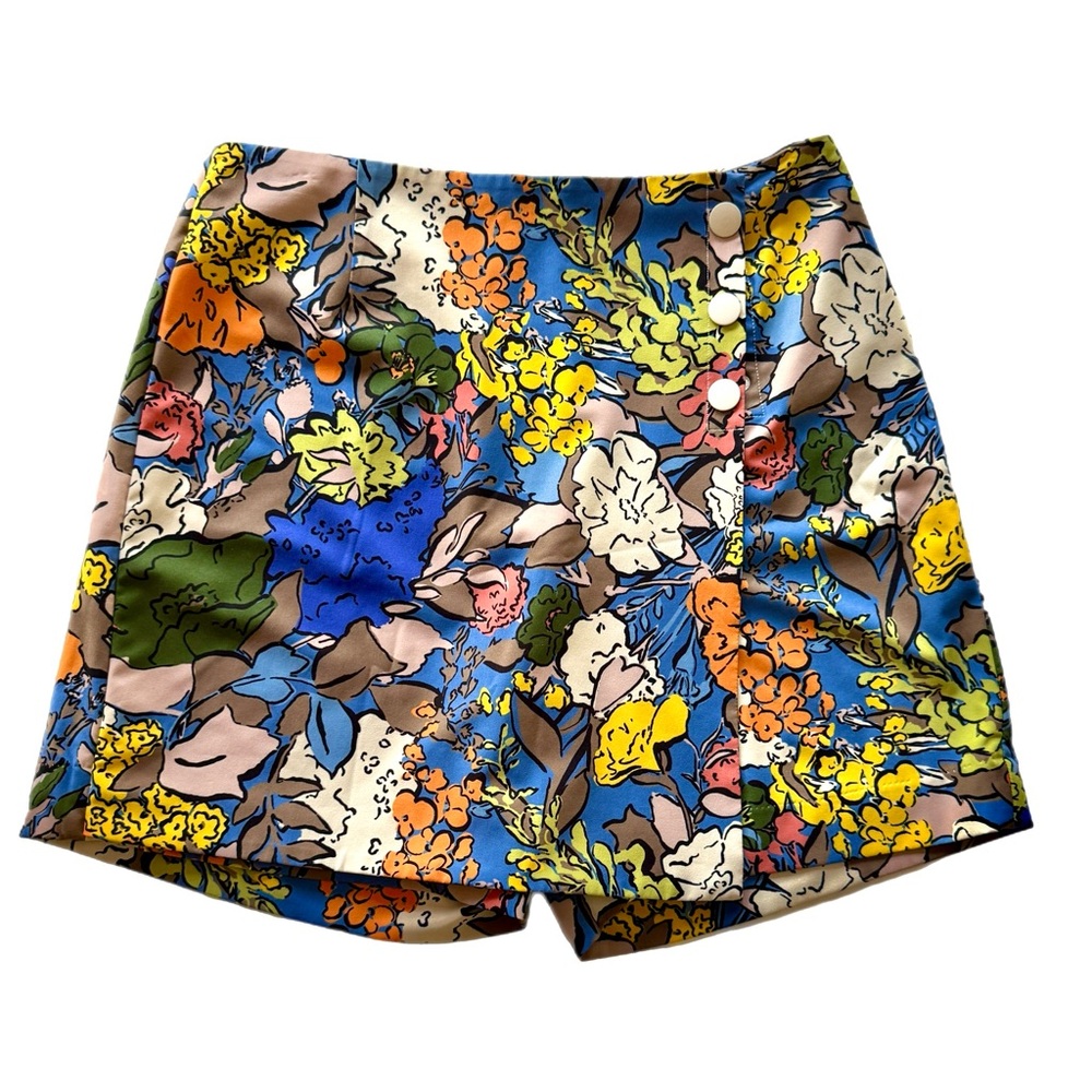 SALE!!!  Tory Sport Vibrant Floral Tech Twill Skort